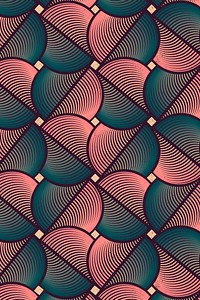 Geometric pattern background, retro style 