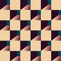 Chessboard pattern Instagram post background, abstract geometric design 