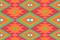 Mexican tribal pattern background, traditional style