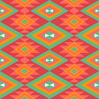 Tribal Mexican seamless pattern background vector
