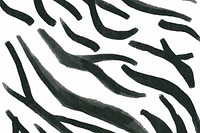 Zebra pattern background seamless, social media banner psd