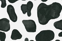 Cow pattern background seamless, social media banner