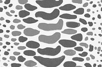 Gray snake pattern background seamless, social media banner, paint style vector
