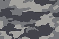 Aesthetic grey camo pattern background design vector