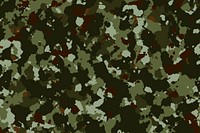 Army print background, camouflage pattern in aesthetic design vector