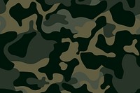 Modern camo print, green pattern background pattern vector