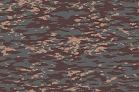 Brown camo print background pattern in aesthetic design vector