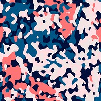 Abstract colorful camouflage seamless pattern background