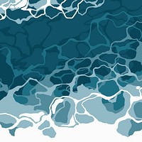 Gradient water surface background illustration design vector