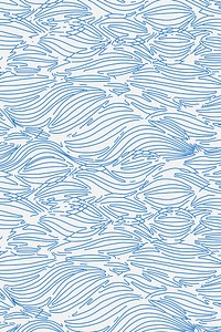 Abstract water background blue wavy design vector