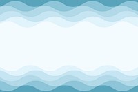 Blue wave layers background design, social media banner psd