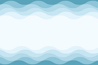 Blue wave layers background design, social media banner