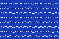 Cute wave pattern background brush design 