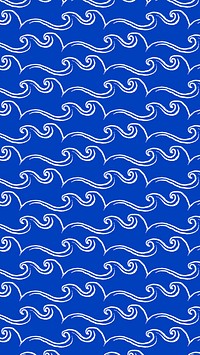 Blue iPhone wallpaper aesthetic pattern design