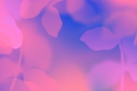 Aesthetic gradient background, leaf border, colorful design