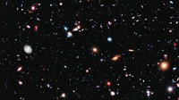 Space desktop wallpaper, HD background, Hubble goes to the extreme to assemble farthest-ever view of the universe, remix from the artwork of NASA