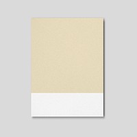 Realistic note paper mockup psd