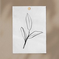 Pinned paper, poster mockup psd