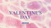 Valentine’s flash sale template psd editable social media ads