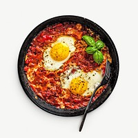 Shakshouka collage element psd