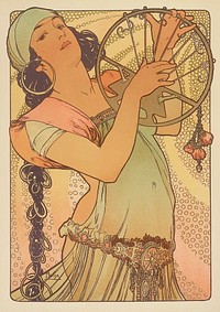 Salomé (1897) by Alphonse Mucha. Original public domain image from The Minneapolis Institute of Art.