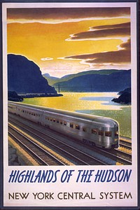Highlands of the Hudson--New York Central System  Leslie Ragan.