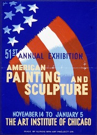 51st annual exhibition - American painting and sculpture - The Art Institute of Chicago  galic.