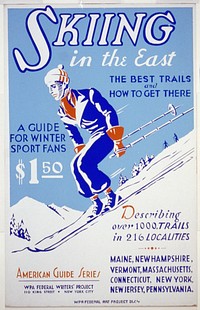 Skiing in the East The best trails and how to get there : A guide for winter sport fans : Describing over 1000 trails in 216 localities.