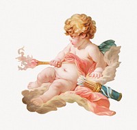 François Boucher's Allegory of Painting psd.    Remastered by rawpixel