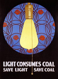 Lightbulb background. Original public domain image from the Library of Congress. Digitally enhanced by rawpixel.