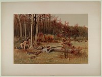 A Wild Turkey Hunt, Smithsonian National Museum of African Art