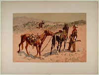 Hunting Antelope, Smithsonian National Museum of African Art