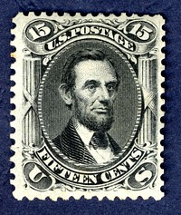 15c Abraham Lincoln single