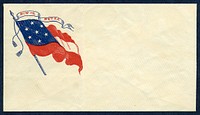 Post-Civil war souvenir patriotic cover