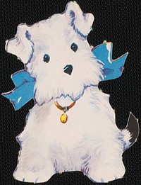             Bitsy paper doll dog          