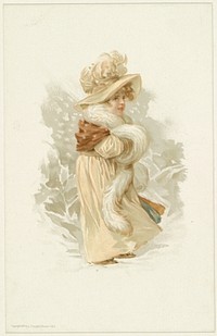             Little girl dressed in winter garb          