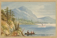             Twelve Saratoga Views - Lake George from Bolton           by Robert D. Wilkie