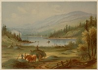             Prang's gems of American scenery no. 4 - Pemigewasset and Baker River Valley, six views - Loon Pond           by Robert D. Wilkie