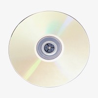 Blank CD, isolated image