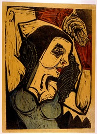 Poster of Nina Hard by Ernst Ludwig Kirchner