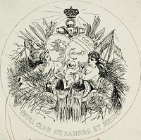 Royal Club de Sambre-et-Meuse by Félicien Victor Joseph Rops