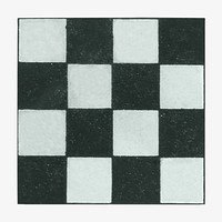 Square checkered pattern shape, geometric graphic. Remixed by rawpixel.