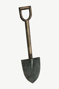 Vintage shovel illustration psd. Remixed by rawpixel.