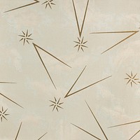 Star pattern background, brown design. Remixed by rawpixel.