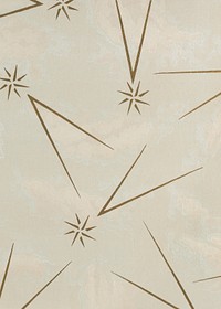 Star pattern background, brown design. Remixed by rawpixel.