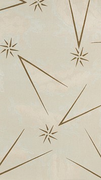 Star pattern iPhone wallpaper. Remixed by rawpixel.