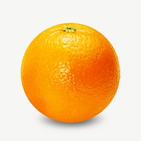 Orange fruit design element psd