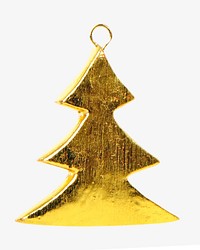 Christmas ornament decoration, isolated object