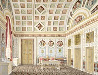 The Dressing Room of King Ludwig I at the Munich Residence Palace. Original public domain image from Smithsonian. Digitally enhanced by rawpixel.