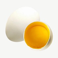 Egg collage element psd